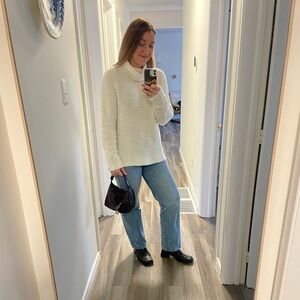 Ralph Lauren Cream Cowl Neck Sweater